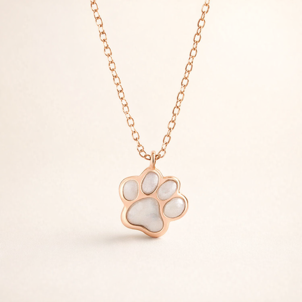 Necklace with Paw Charm