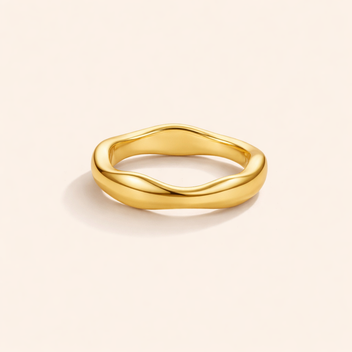 Madison Wave Ring Set