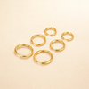 Triple Hoop Earrings Set