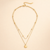 Layered Disc Necklace