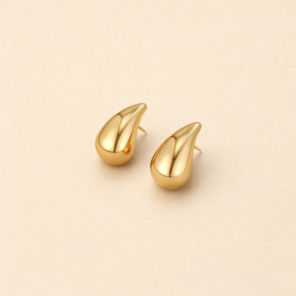 Amara Gold Drop Earrings