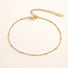 Mira Beaded Gold Anklet