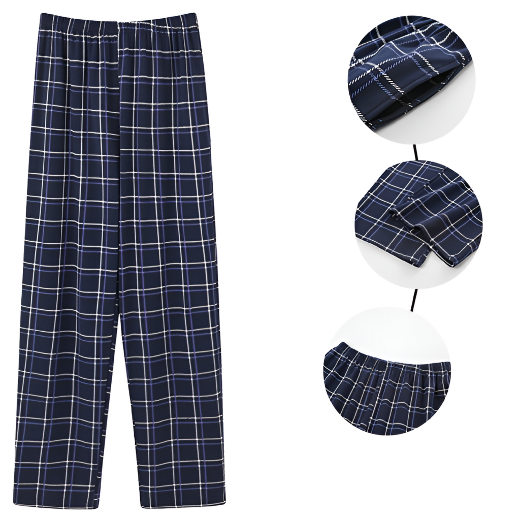 3-Pack Flannel Men's Pyjama Bottoms