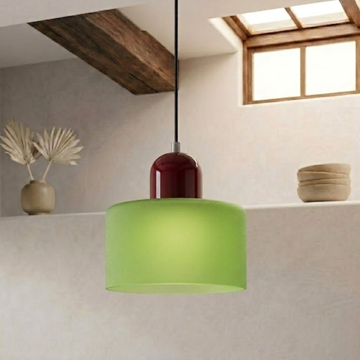 Ring Pendant Light with Extended Halo Design