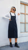Women’s Midi Denim Pinafore Dress