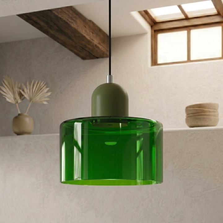 Ring Pendant Light with Extended Halo Design