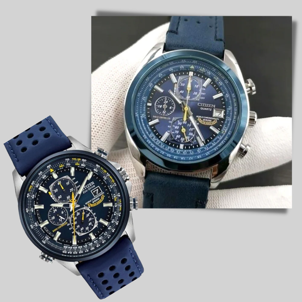 Men’s Quartz Watch – Sleek Style with Water-Ready Design