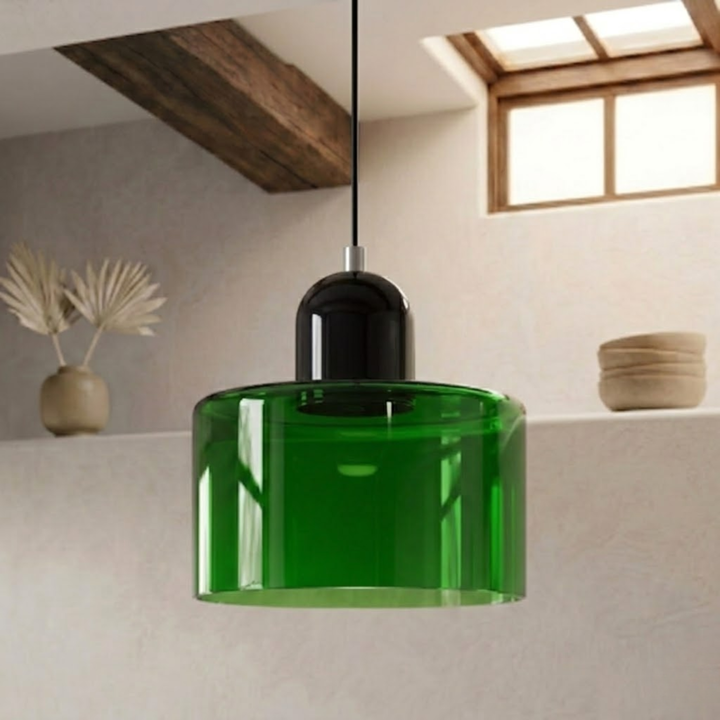 Ring Pendant Light with Extended Halo Design