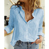 Linen Blend Women's Blouse