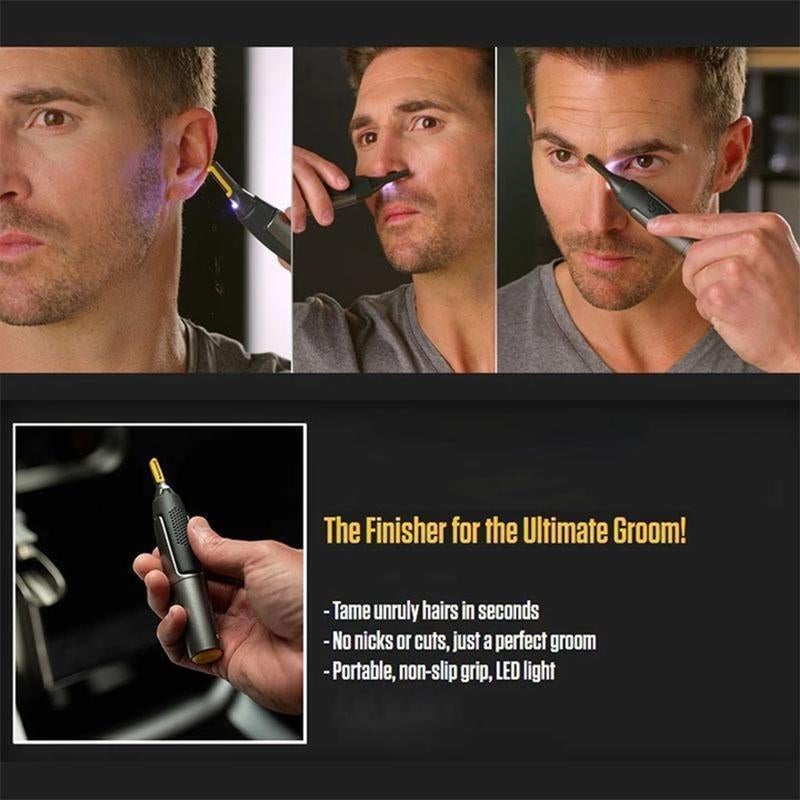 Ultra-Thin Precision Trimmer – Professional Grooming for Beard, Nose and Eyebrows
