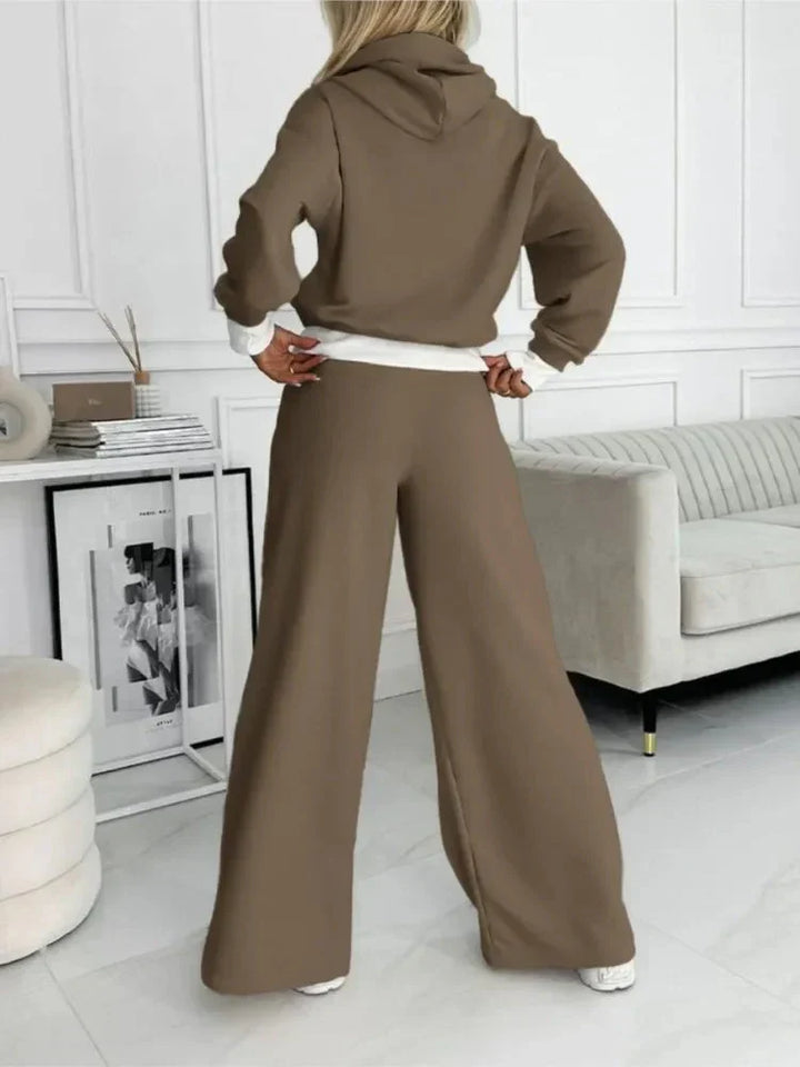 Stylish Two-Piece Jogging Lounge Set for Women