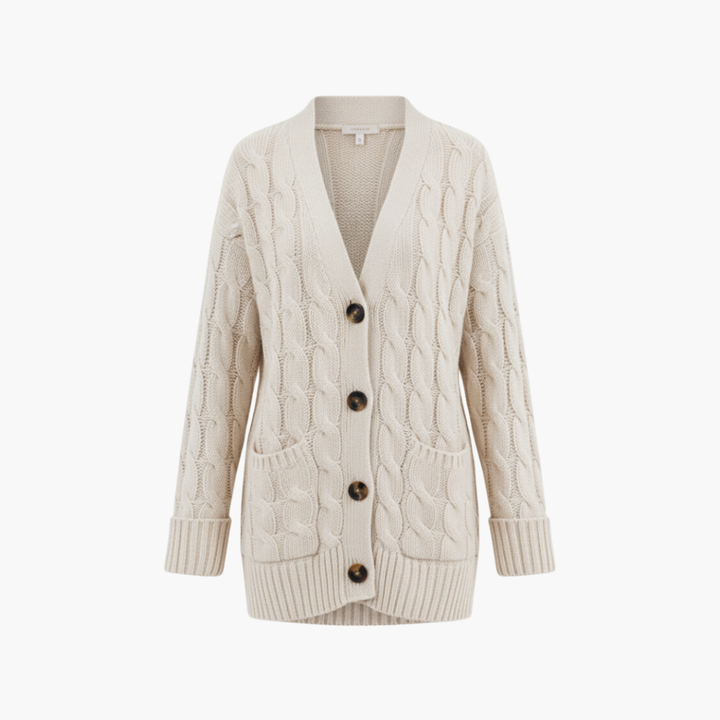 Women’s Cardigan with Buttons and Pockets