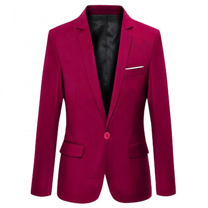Slim Fit Business Blazer for Men
