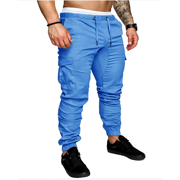 Rugged Multi-Pocket Cargo Joggers for Men