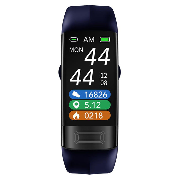 Smart Bracelet with Blood Pressure Monitor, ECG, Heart Rate, Blood Oxygen and Sleep Tracker - FDA Approved