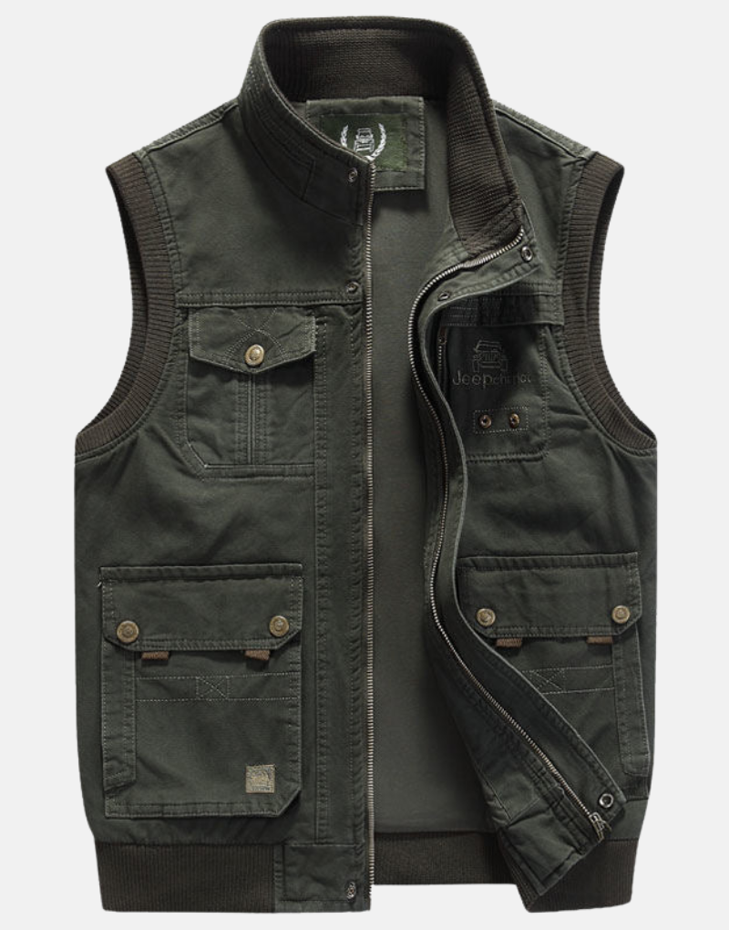 Men’s Multi-Pocket Utility Vest