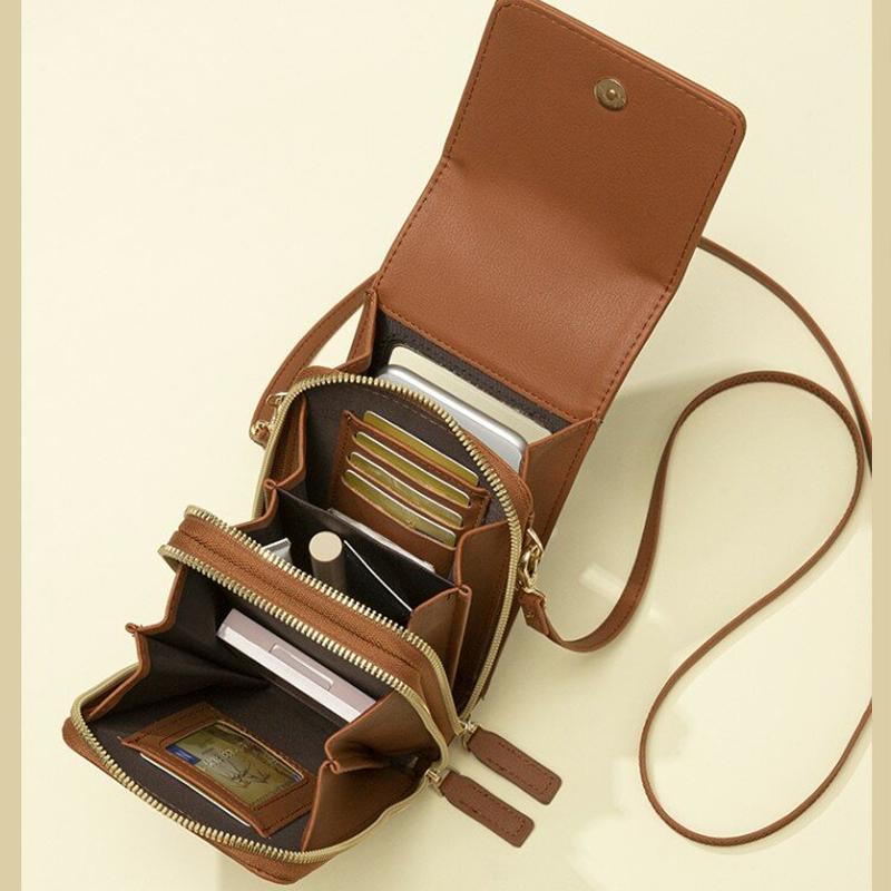 Touchscreen Phone Bag with Wallet Function – Compact Crossbody for Everyday Use