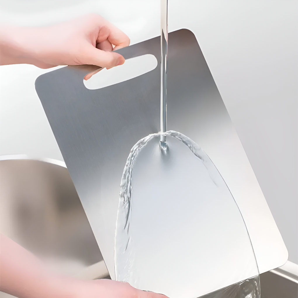 Lightweight Titanium Cutting Board – Easy to Clean