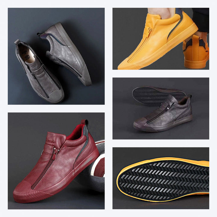 Men's Zip-Up Sneakers with Comfort – Noah