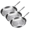 Premium Titanium 3-Piece Pan Set – Suitable for Induction & Natural Non-Stick Coating – 3 Pans