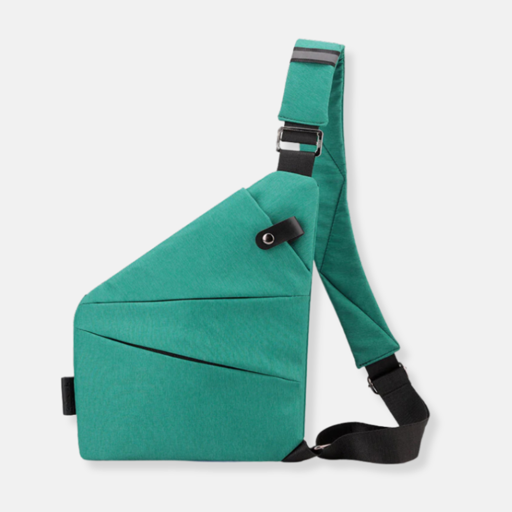 Minimalist Anti-Theft Crossbody – Organized and Safe Storage for On-the-Go Lifestyles