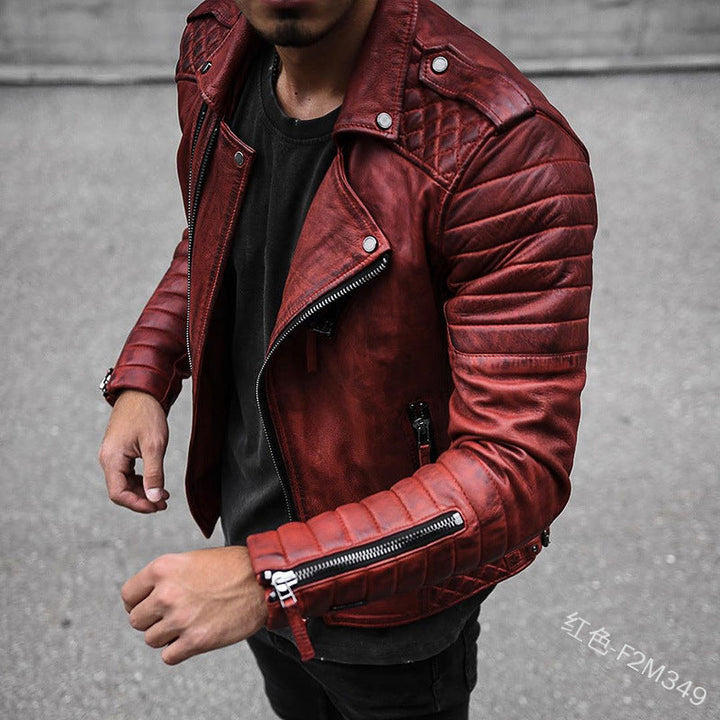 Douglas – Men's Leather Biker Jacket