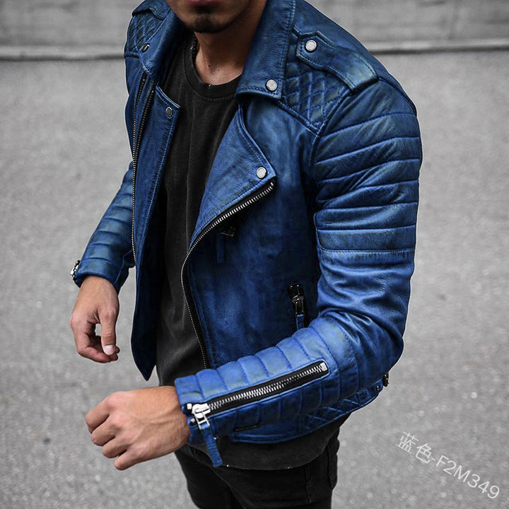 Douglas – Men's Leather Biker Jacket