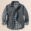 Men’s Vintage Flannel Plaid Jacket