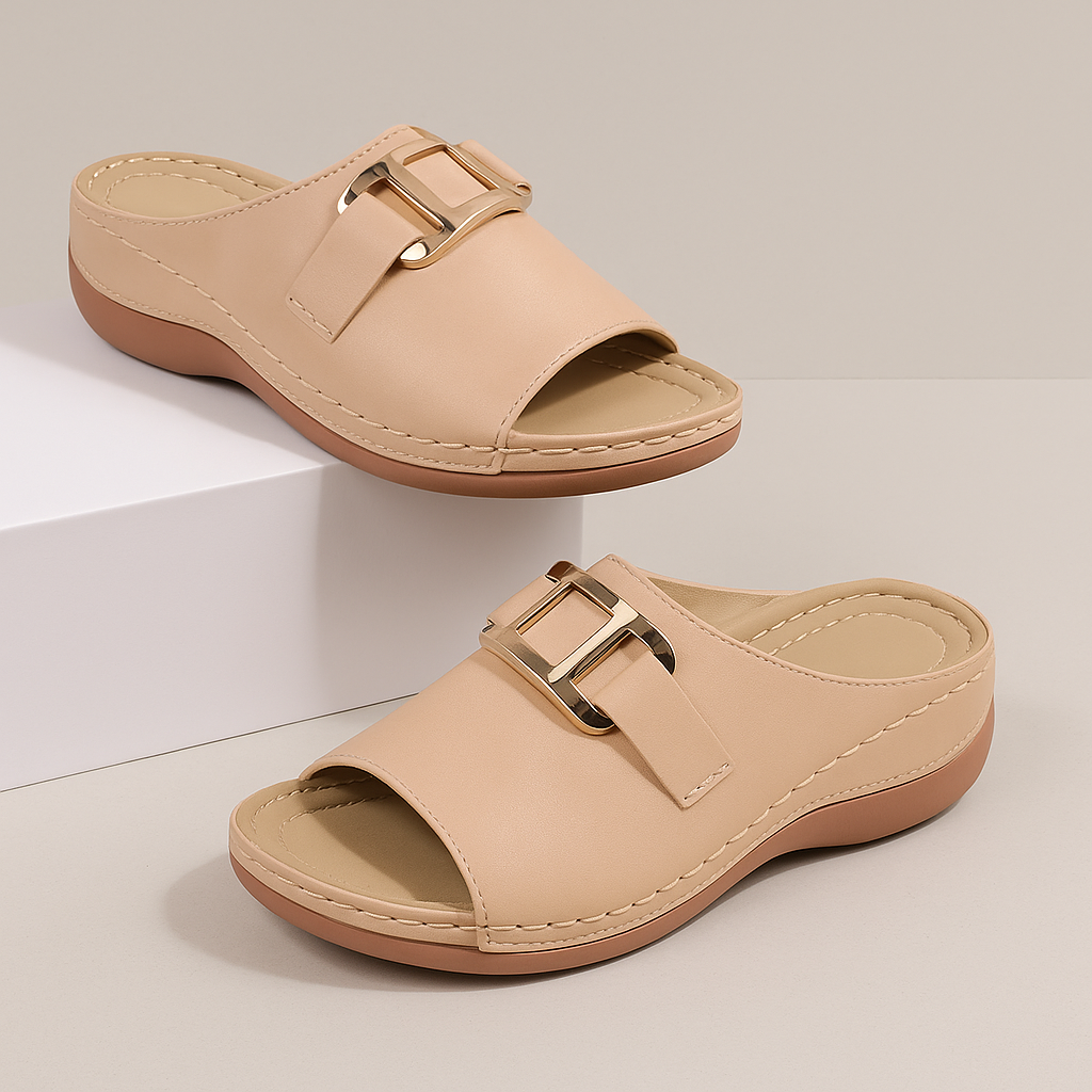 Women’s Summer Wedge Heel Slippers