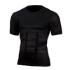 Men's compression fitness T-shirt – breathable, stretchy, body-shaping sports top