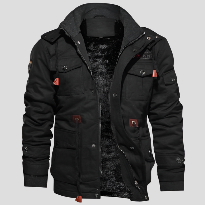 Robust Men's Jacket  Wind Resistant and Warm