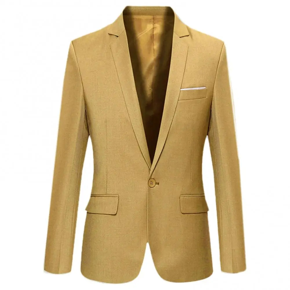 Slim Fit Business Blazer for Men