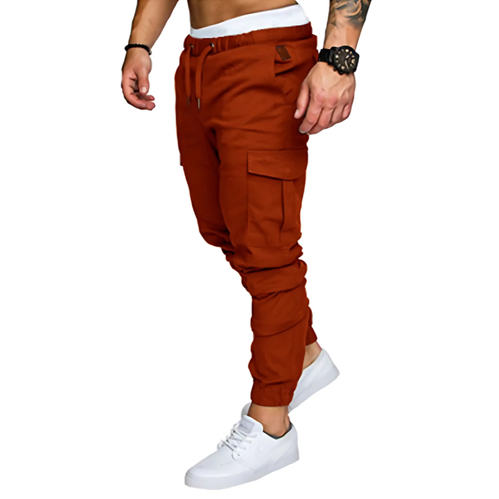 Rugged Multi-Pocket Cargo Joggers for Men