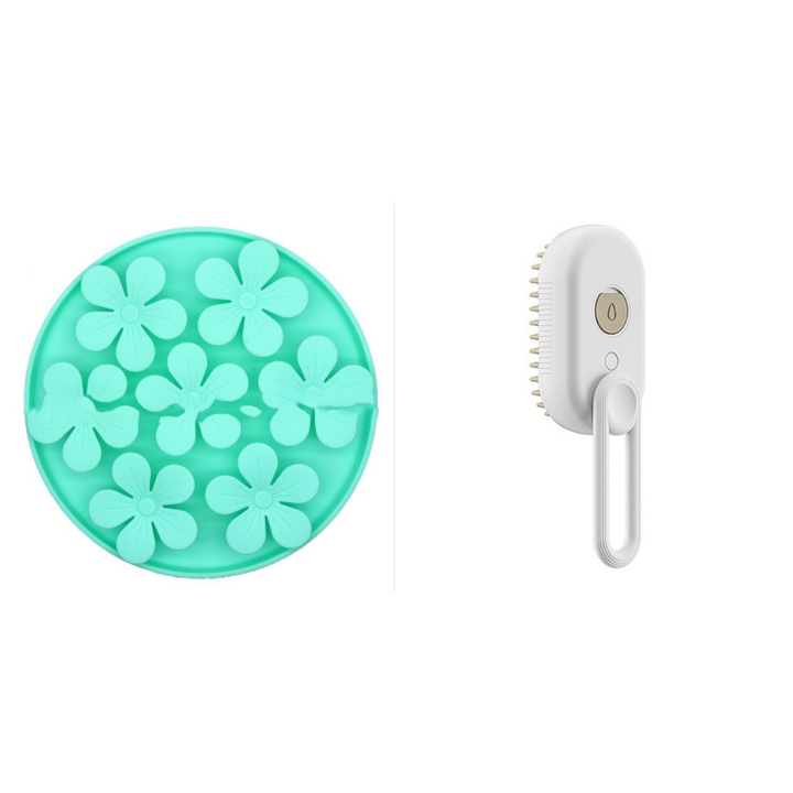 Pet Steam Brush for Grooming and Massage