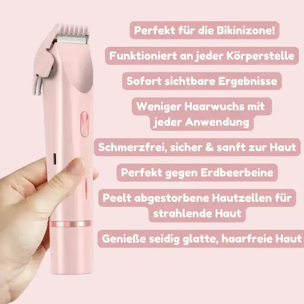 2-in-1 Women's Razor for Smooth, Gently Cared-for Skin