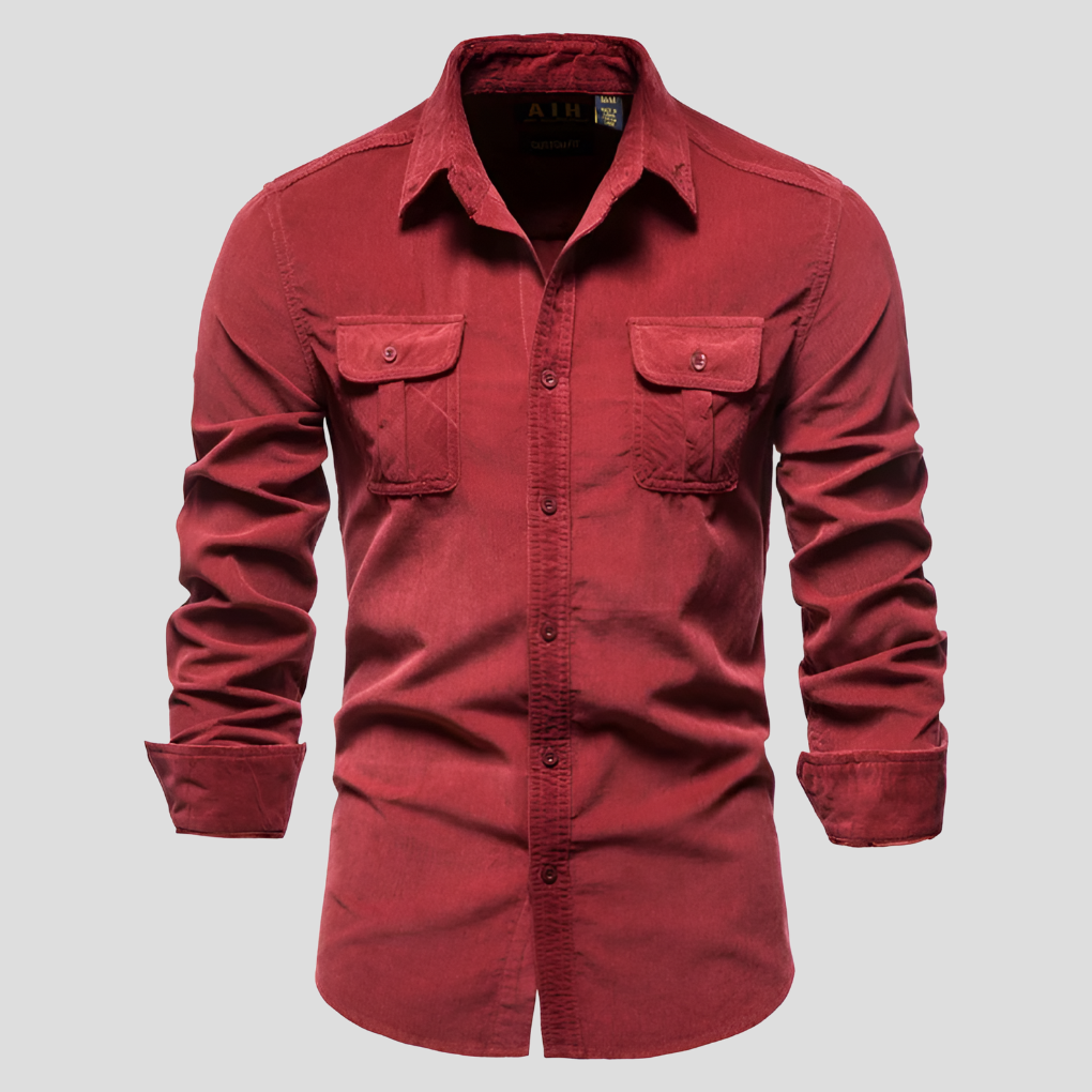 Corduroy Shirt for Men Timeless Texture Everyday Comfort