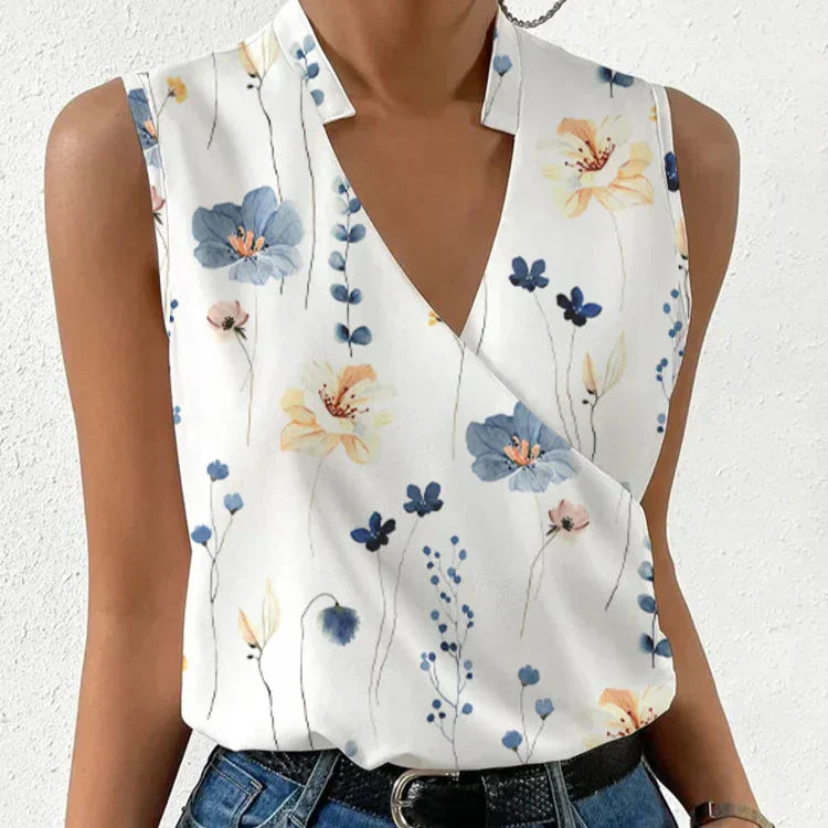 Chic Sleeveless Women's Top