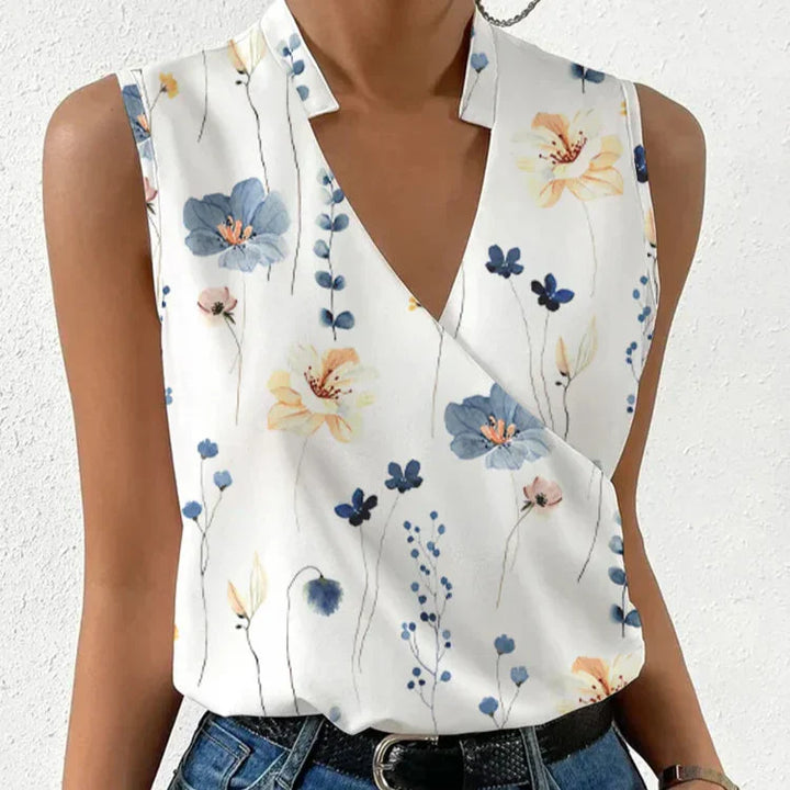 Chic Sleeveless Women's Top