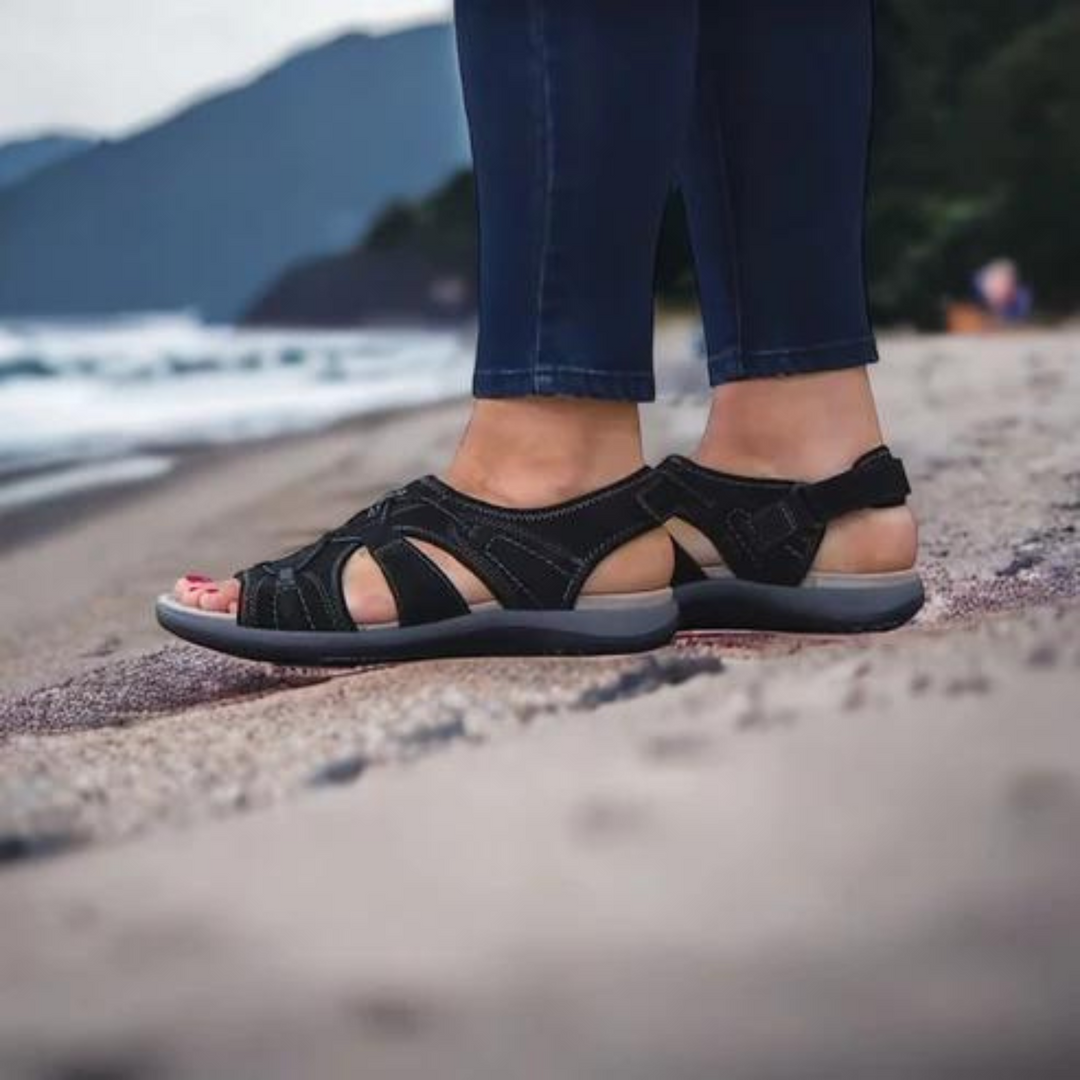 EternaComfort Adjustable Orthopedic Sandals | Non-Slip, Supportive Shoes for Everyday Use