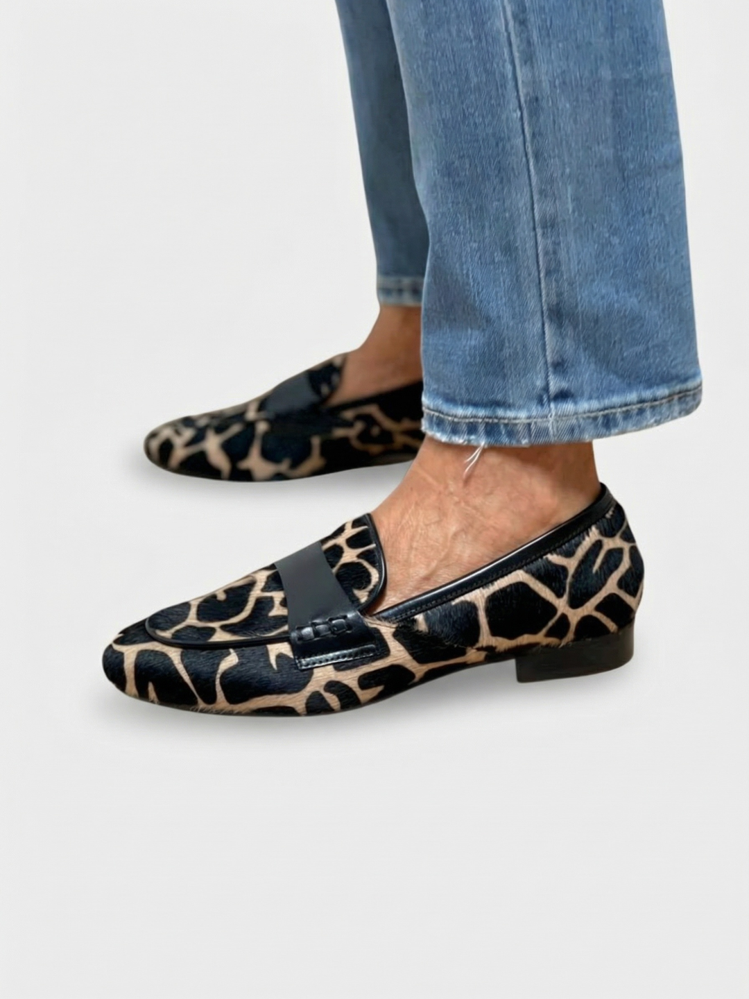 Women's Chic Animal Print Loafers