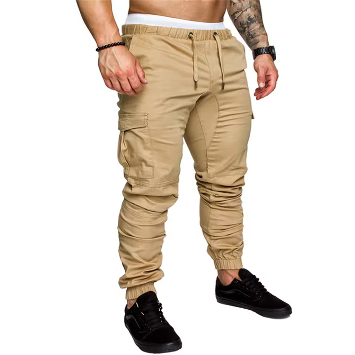 Rugged Multi-Pocket Cargo Joggers for Men