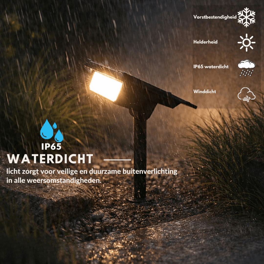 Stylish Waterproof Solar Garden Light