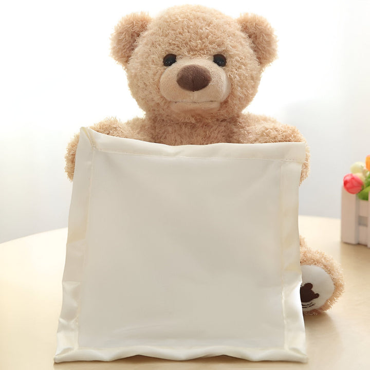 Interactive Plush Teddy Bear with Voice Phrases and Moving Arms, 30 cm