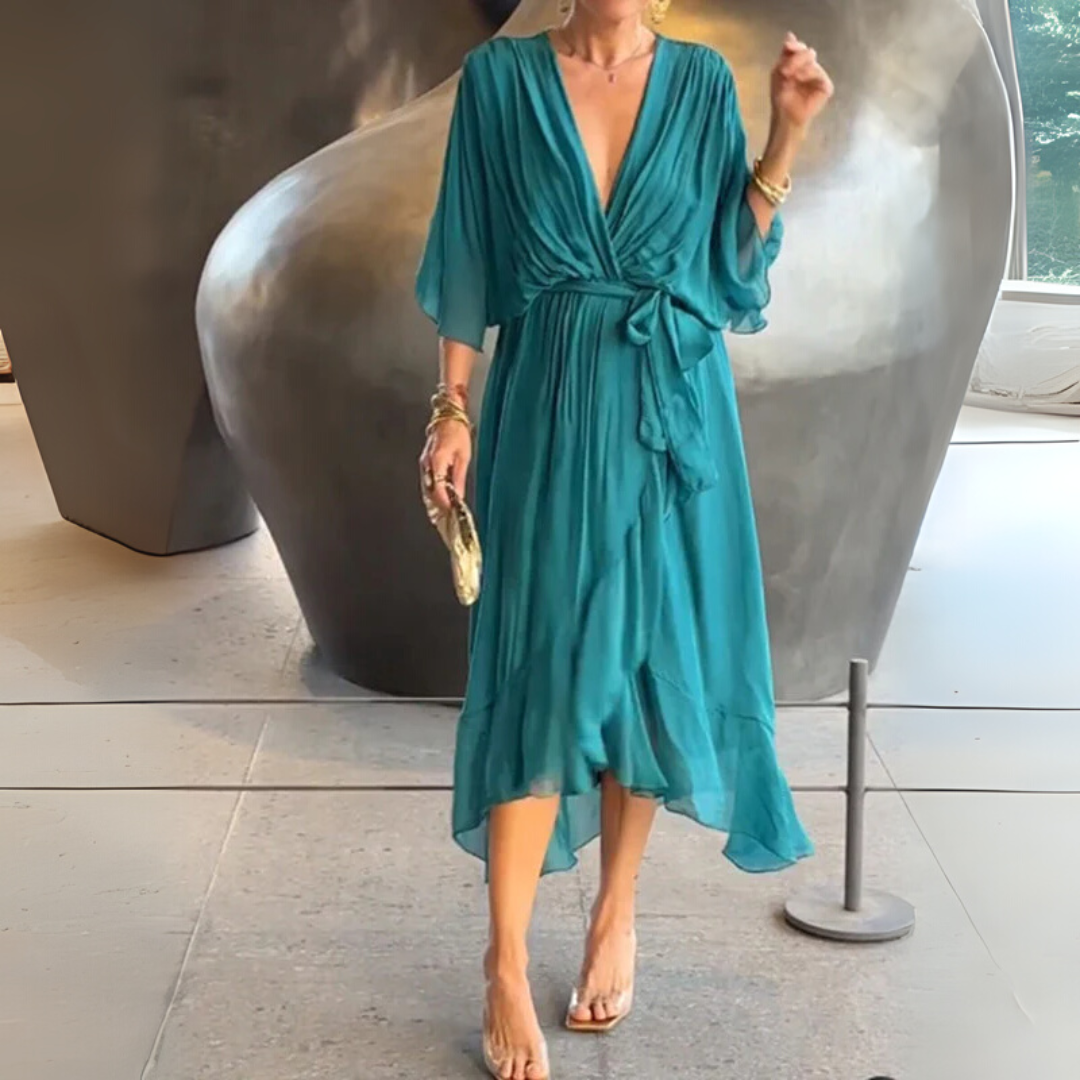 Women’s Elegant Lightweight Wrap Dress
