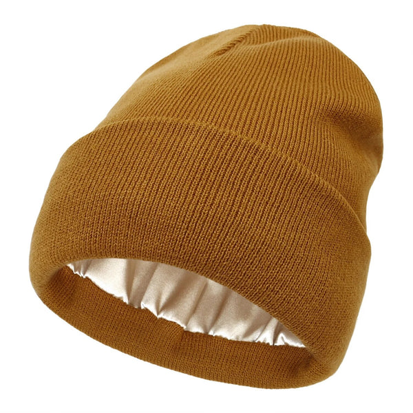 Silk-Lined Winter Hat - Noor