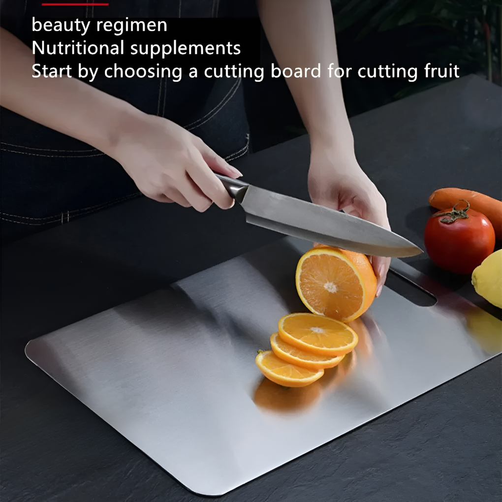 Lightweight Titanium Cutting Board – Easy to Clean