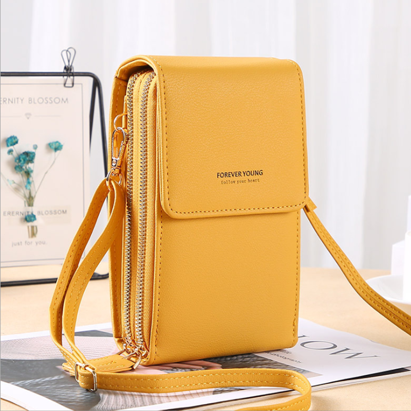 Touchscreen Phone Bag with Wallet Function – Compact Crossbody for Everyday Use
