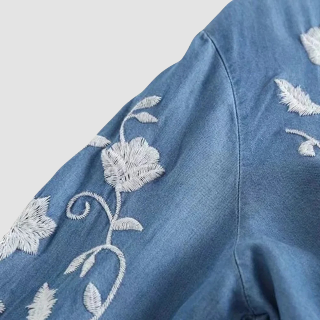 Bohemian Embroidered Women's Cardigan