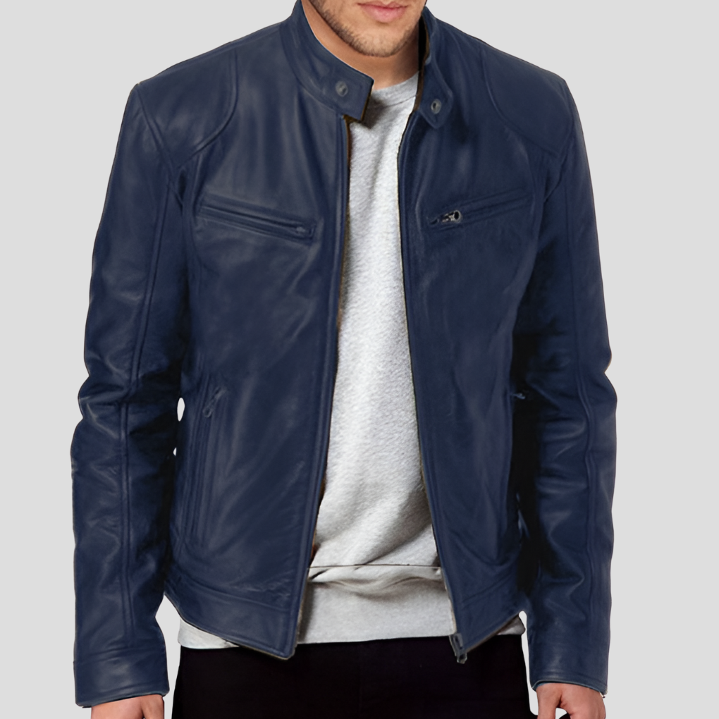 Classic Leather Jacket for Men