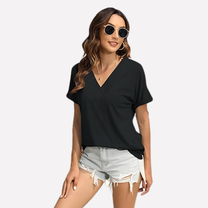 Women’s V-Neck Short Sleeve Tee